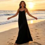 Dresses 6934 Relaxed Camisole Beach Maxi Dress